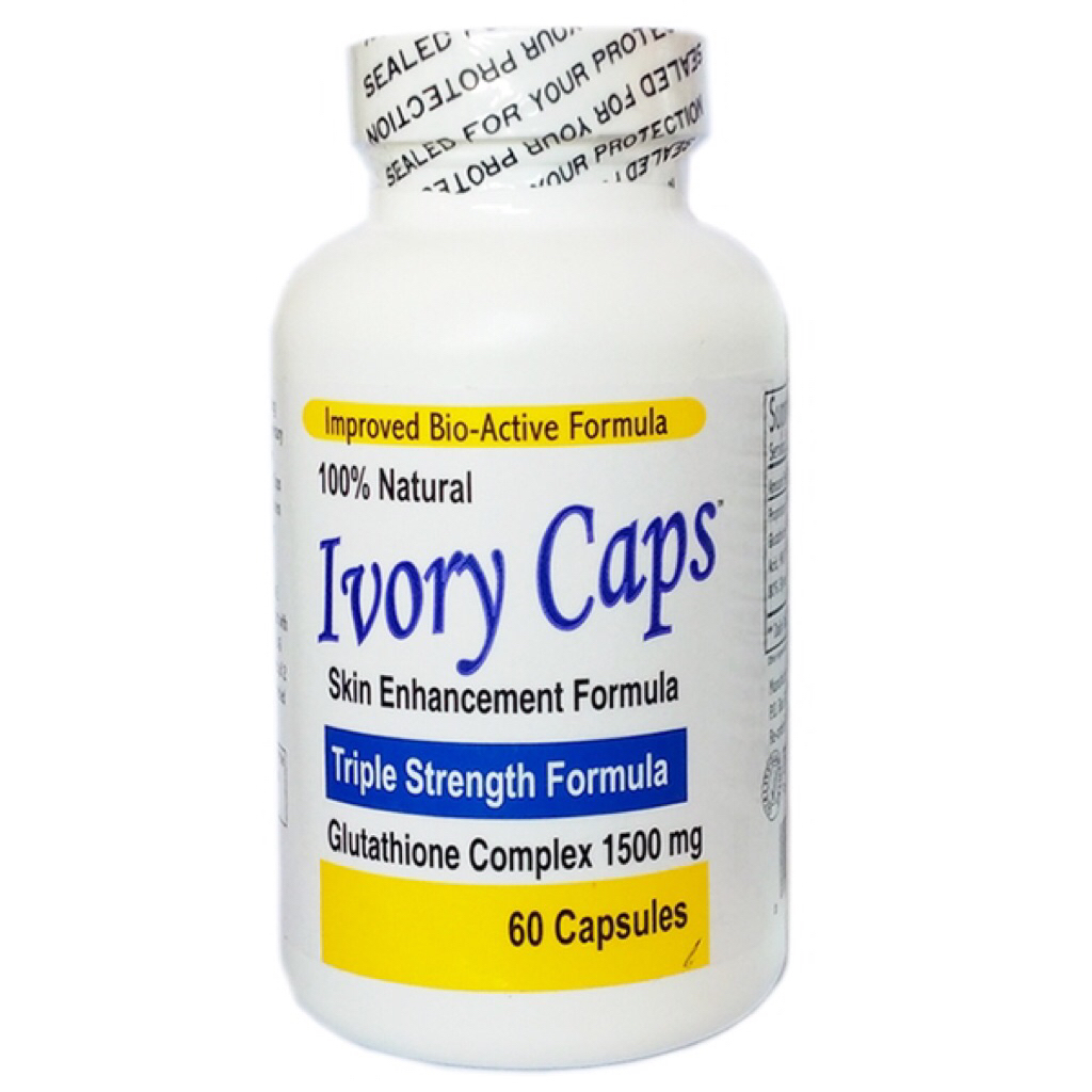 Viên Uống Trắng Da Ivory Caps Glutathione Complex 1500mg 60 Viên Mỹ