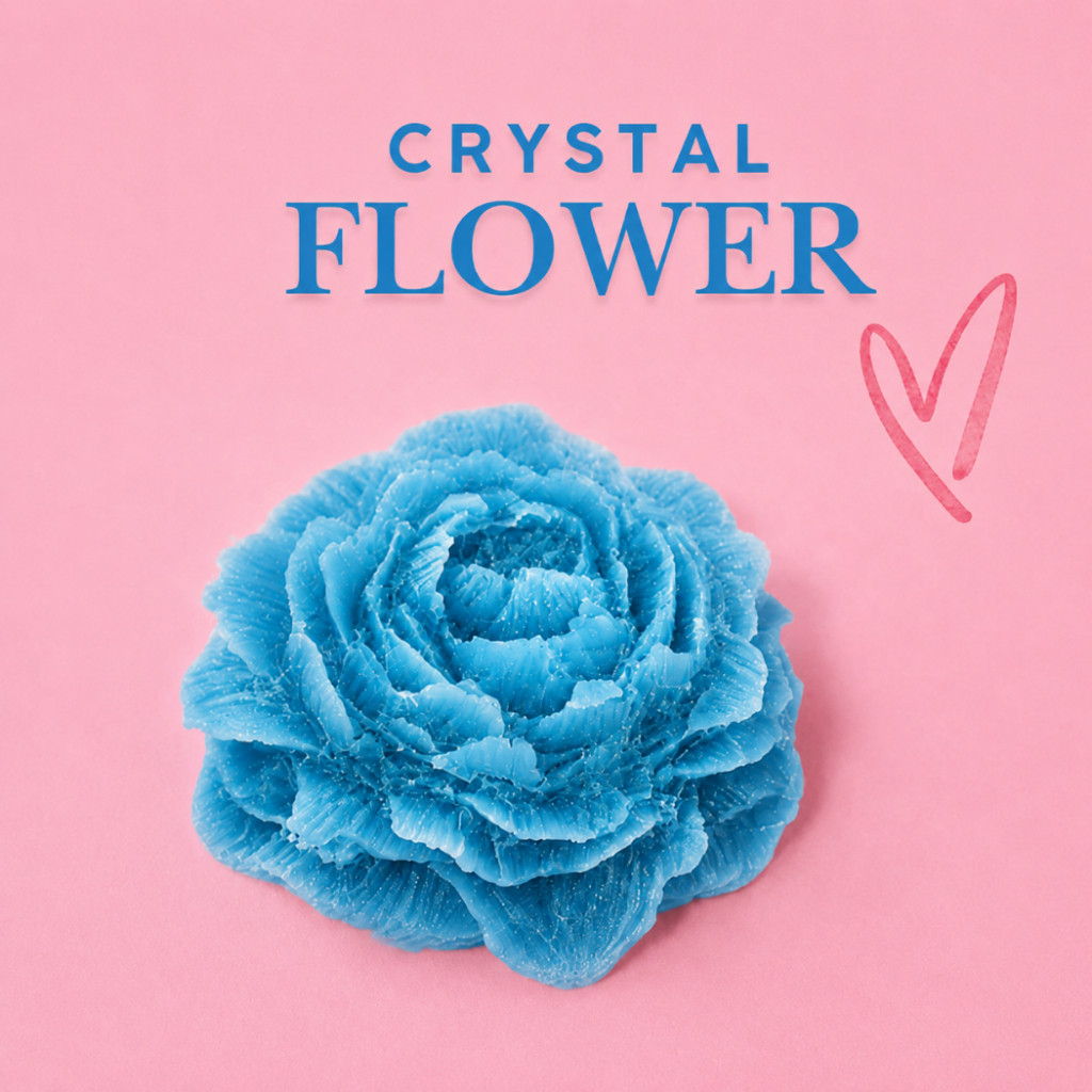 Hộp Quà Crystal Flower Hoa Hồng Xanh Hi Vọng - Rose Gift For Your Loved Ones