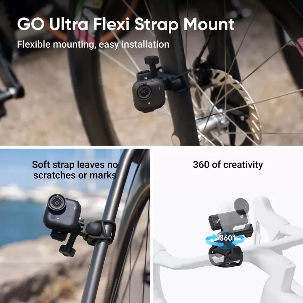 Insta360 GO Ultra Premium Cycling Bundle Chính hãng | Siêu Nhỏ Gọn | Gắn Xe Đạp | BigBuy360 - bigbuy360.vn