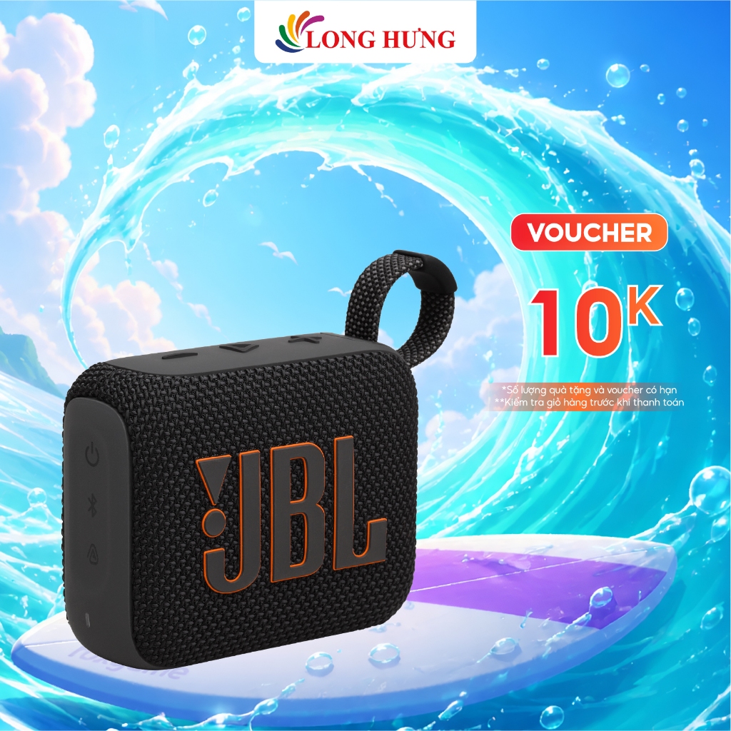 Loa Bluetooth JBL Go 4 JBLGO4 - Hàng chính hãng