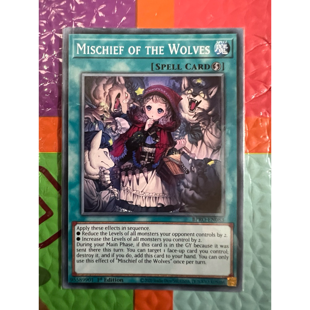 Thẻ bài Mischief of the wolves