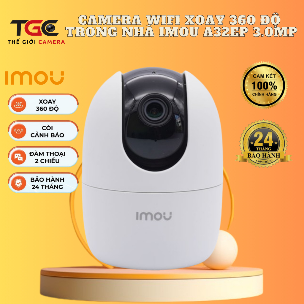 Camera imou A52EP(5MP) và A32 (3MP)  Dahua Dss chính hãng