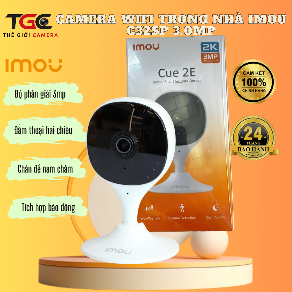 Camera Imou C32EP, C22SP 2MP C32SP 3.0MP đàm thoại 2 chiều chính hãng góc rộng