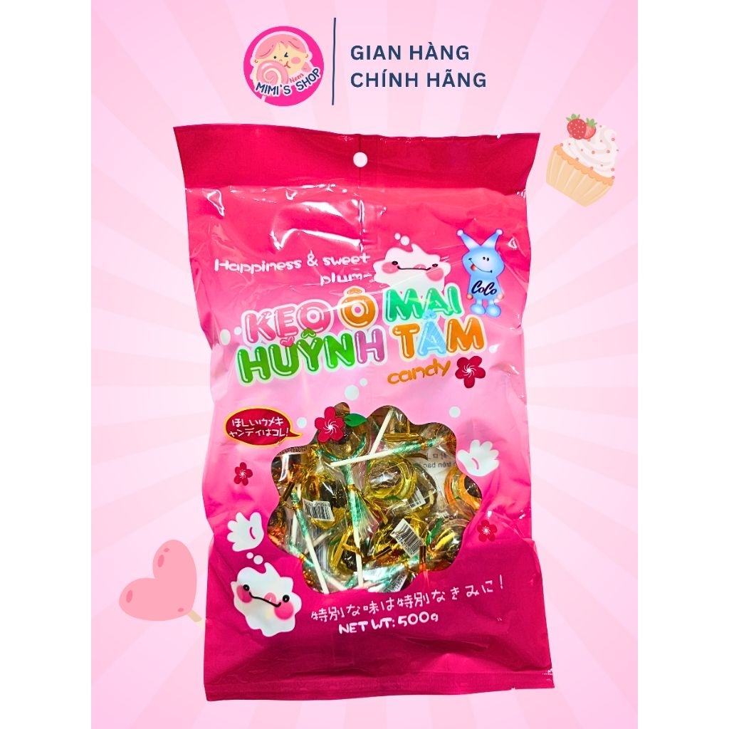 Kẹo Que Xí Muội Thắng Phát 500g (32 Que), Kẹo Mút Chua Ngọt Đậm Vị Xí Muội Dễ Ăn | Mimi's Shop