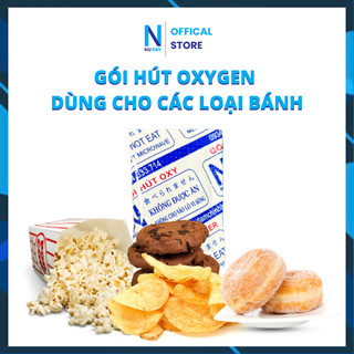 Gói hút ẩm Thực phẩm Oxygen  dùng cho Bánh Trung Thu,các loại bánh, cá khô, chống ôi thiu 200 Gói