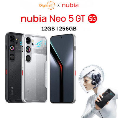 Điện thoại gaming Nubia Neo 5 GT 12/256GB Chip Mediatek D7400 Màn AMOLED 144Hz 3 Công Nghệ Tản Nhiệt