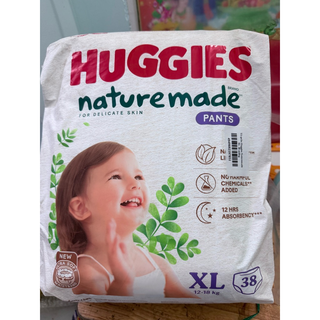 Huggies nature made pants XL38