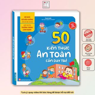 Sách - Bộ sách gối đầu giường của các bậc cha mẹ - 50 kiến thức an toàn cần dạy trẻ