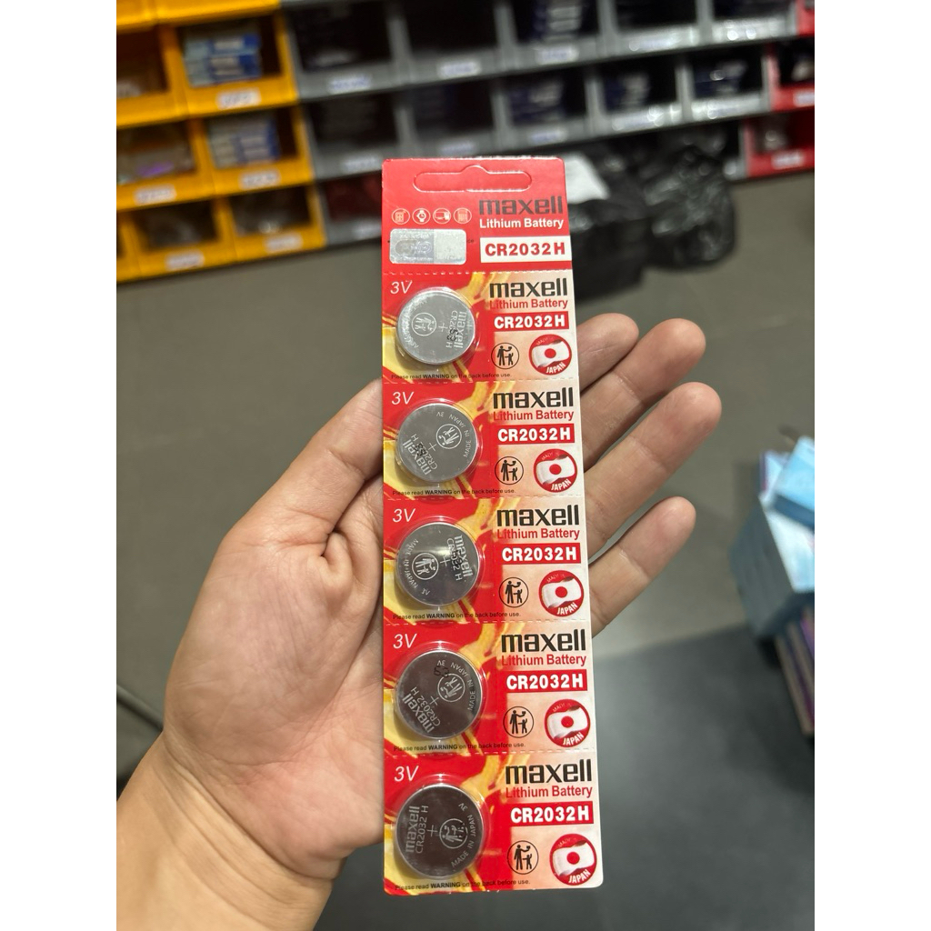 Pin Maxell CR2032H 3V Chính Hãng – thay cho remote Smartkey, định vị