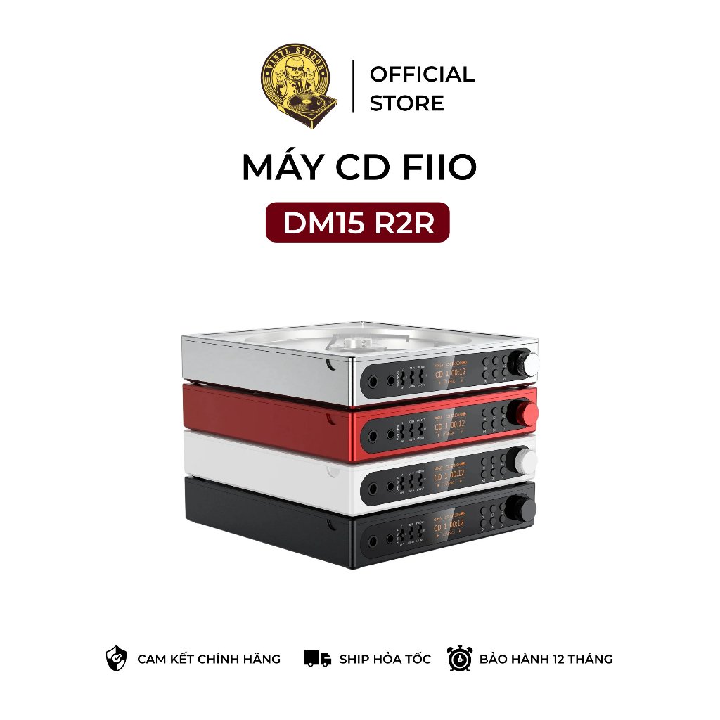 Máy CD di động FiiO DM15 - Bảo hành 12 tháng