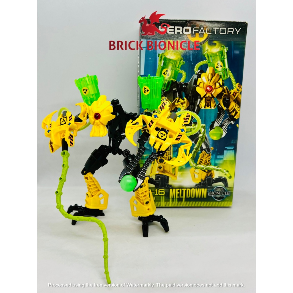 VINTAGE HERO FACTORY - ĐỒ CHƠI HERO FACTORY - 7148 Meltdown