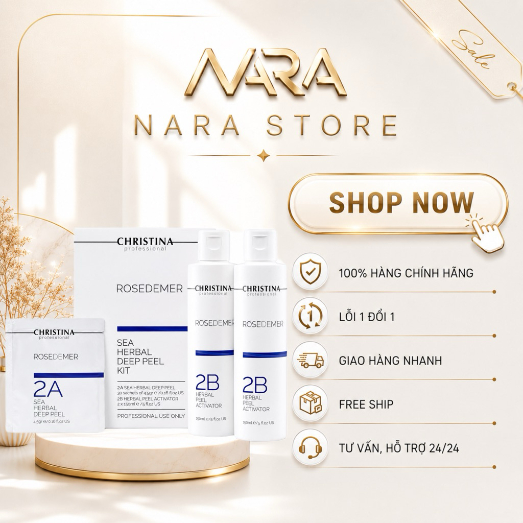 Peel 2A 2B Christina Giúp Giảm Thâm Và Mụn Mặt, Lưng & Mô ng
