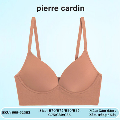 Áo lót nữ 609-62383, không gọng, cúp xéo, mút mỏng