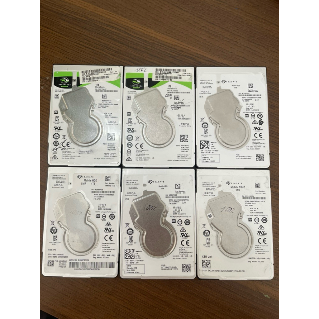 Ổ cứng HDD Seagate 1TB 2.5inch, SATA3 6GB/s, 64MB Cache nắp cho PC và Laptop