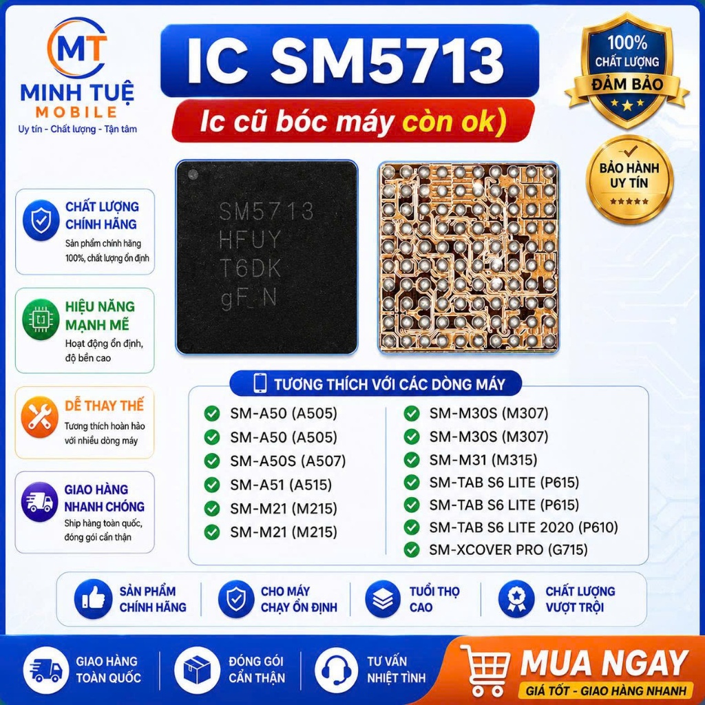 ic nguon sm5713,ic cũ bóc máy còn ok