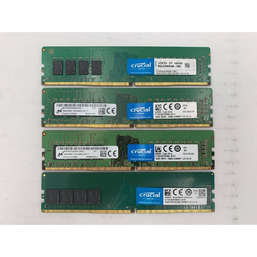 [CŨ 98%] RAM DDR4 Crucial 16GB – Hàng Nhật Đấu Giá - Ram nhật - Ram máy bàn - Ram PC