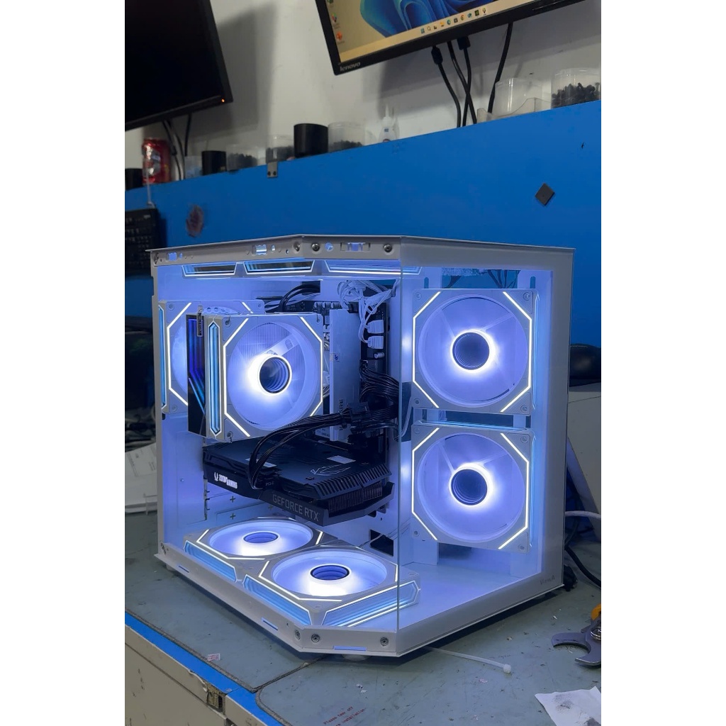 PC Gaming i5 13400F RTX 3060Ti RAM 32GB SSD 512GB Máy Tính Để Bàn Chơi Game Livestream Đồ Họa Cao Cấ