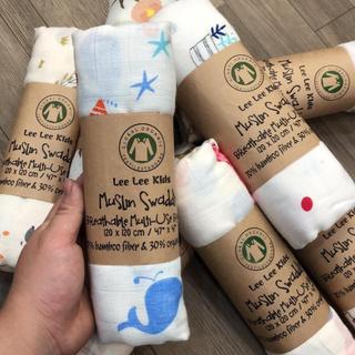 khăn tắm sợi tre  mềm thấm hút cho bé