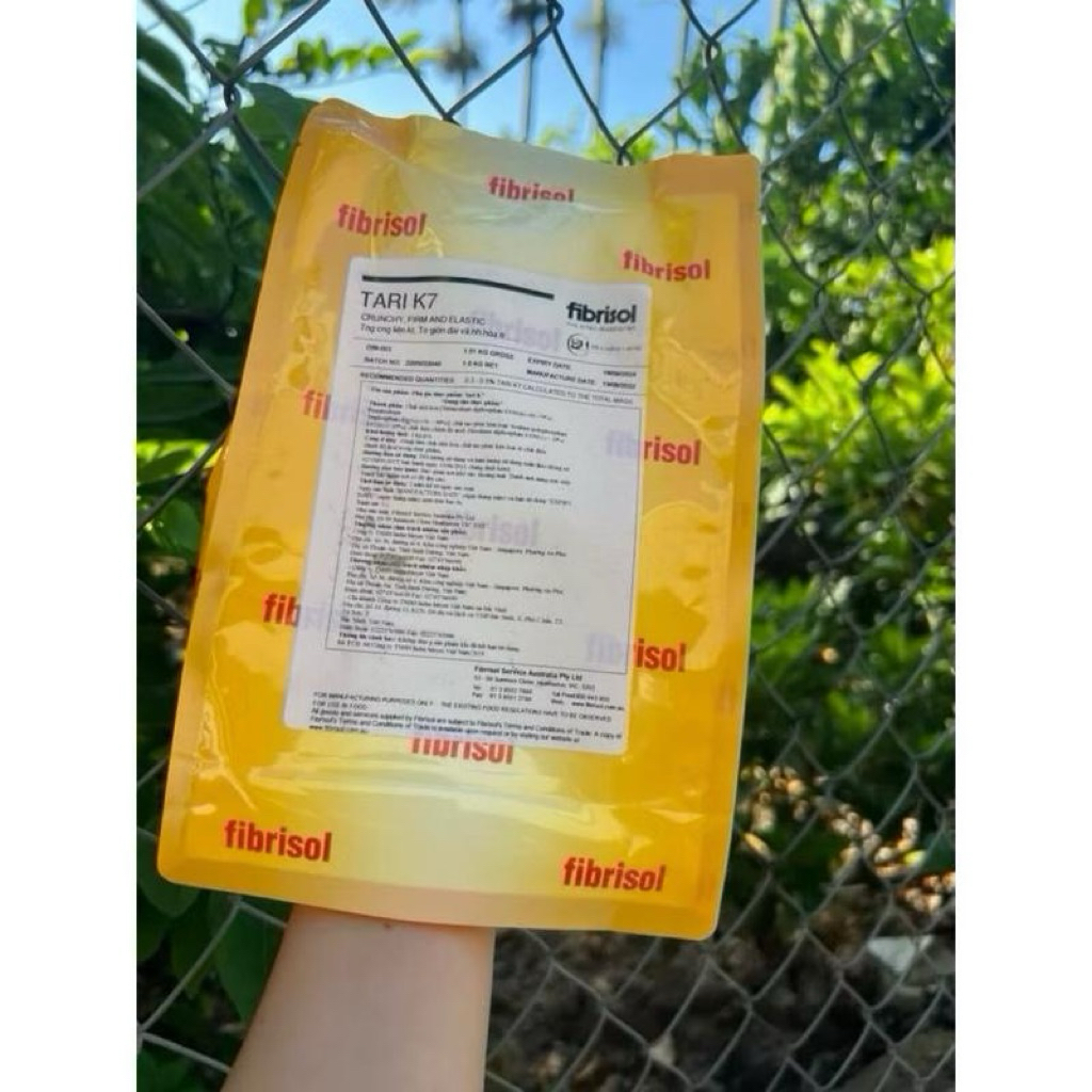 [1kg] TARI K7-Phụ gia giò chả, xúc xích, chả cá, nem chua - Tạo giòn dai kết dính thịt thay thế hàn 