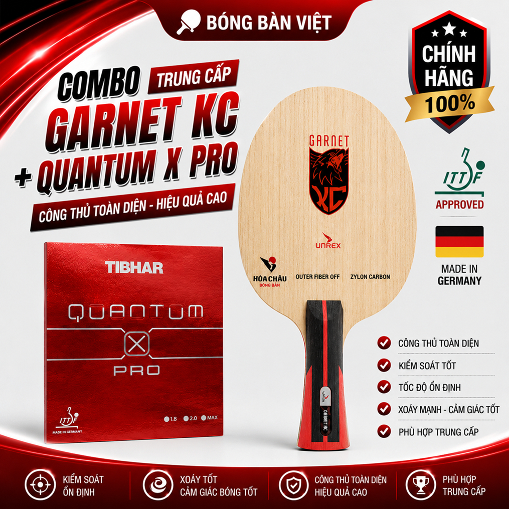 Combo Cao Cấp | Garnet ZC + Quantum X Pro | Alexis Krypto Carbon + K3 Pro | Chính Hãng