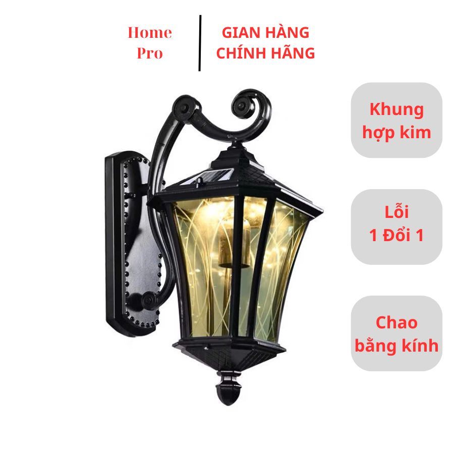 Đèn treo tường tân cổ điển CHỐNG NƯỚC HomePro, Đèn trang trí nội ngoại thất hành lang cầu thang cột 