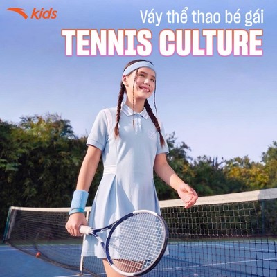 Anta Kids Váy Liền Bé Gái Có Quần Bảo Hộ 3625B8311