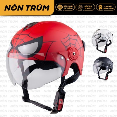 Mũ bảo hiểm trẻ em nửa đầu Andes 108 có kính bảo hành chính hãng