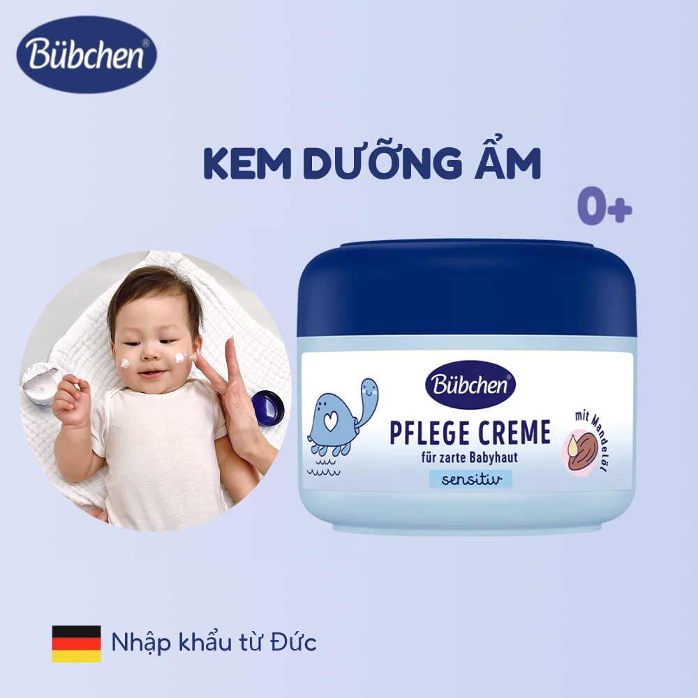 Kem dưỡng thể cho trẻ sơ sinh Bubchen Baby Pflege Creme