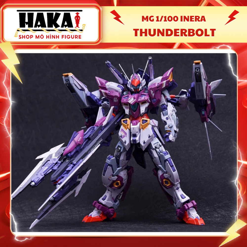 Mô Hình Lắp Ráp Gundam INERA 1/100 MG THUNDERBOLT  - Mô hình Figure Hakai shop
