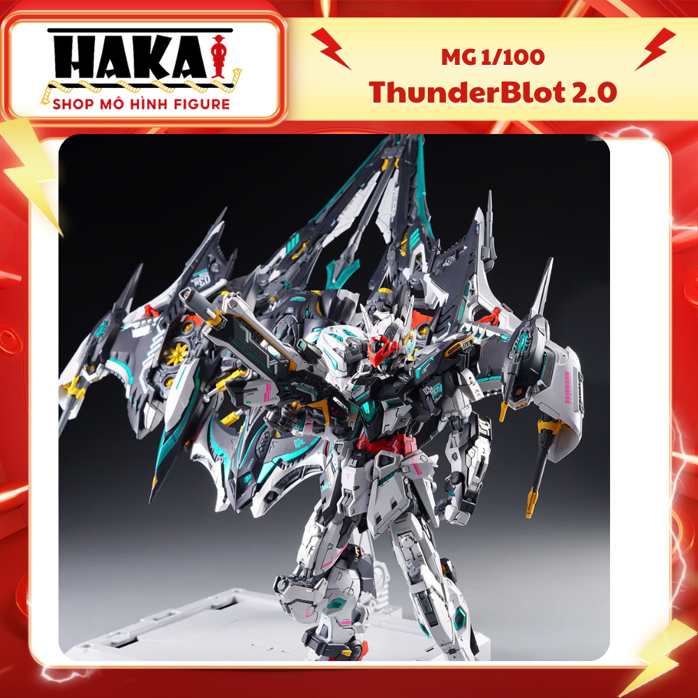 Mô Hình Lắp Ráp Gundam MG 1/100 INERA THUNDERBOLT 2.0 - Mô hình Figure Hakai Shop