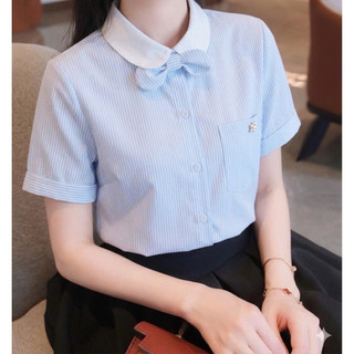 Áo sơ mi cổ nơ