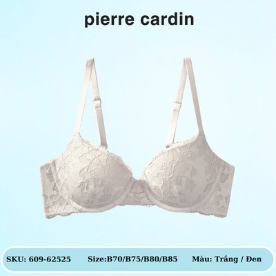 Áo ngực nữ ren 609-62525, có gọng, cúp xéo, mút dày