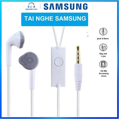 Tai Nghe cho Samsung A01 A10 A10S A20 A30 A50 A50S M10 M20 - Hàng Chính Hãng