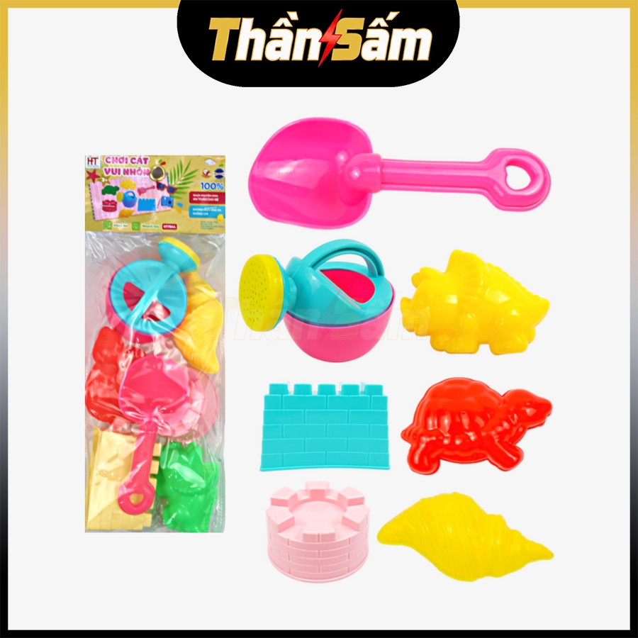 [Hoàng Thu] Túi Đồ Chơi Cát Mini HT7544 Đi Tắm Biển Bãi Cát Trẻ Em Vận Động Ngoài Trời Cho Bé