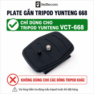 Plate gắn Tripod Yunteng 668