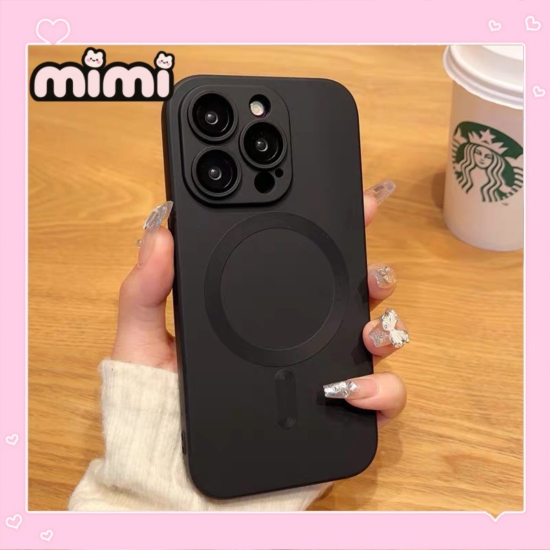 ốp lưng iphone Vỏ hút nam châm cho Iphone 17 11 12 13 14 15 16 Pro Max Iphone 7 xs xr Plus 12PROMAX