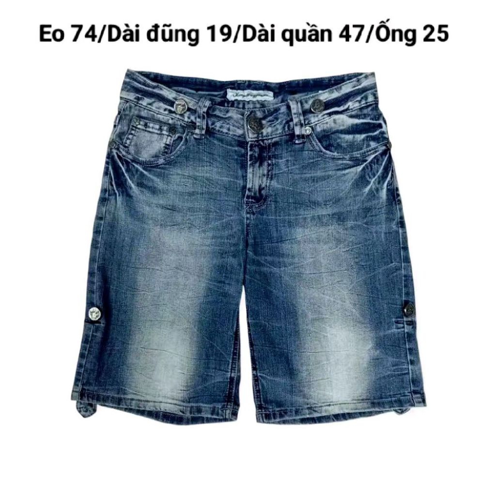 HDM 2HAND: QUẦN SHORT JEAN LỬNG NỮ HÀN QUỐC (Size + số đo ghi trên hình. Các bạn phải xem kỹ số đo t