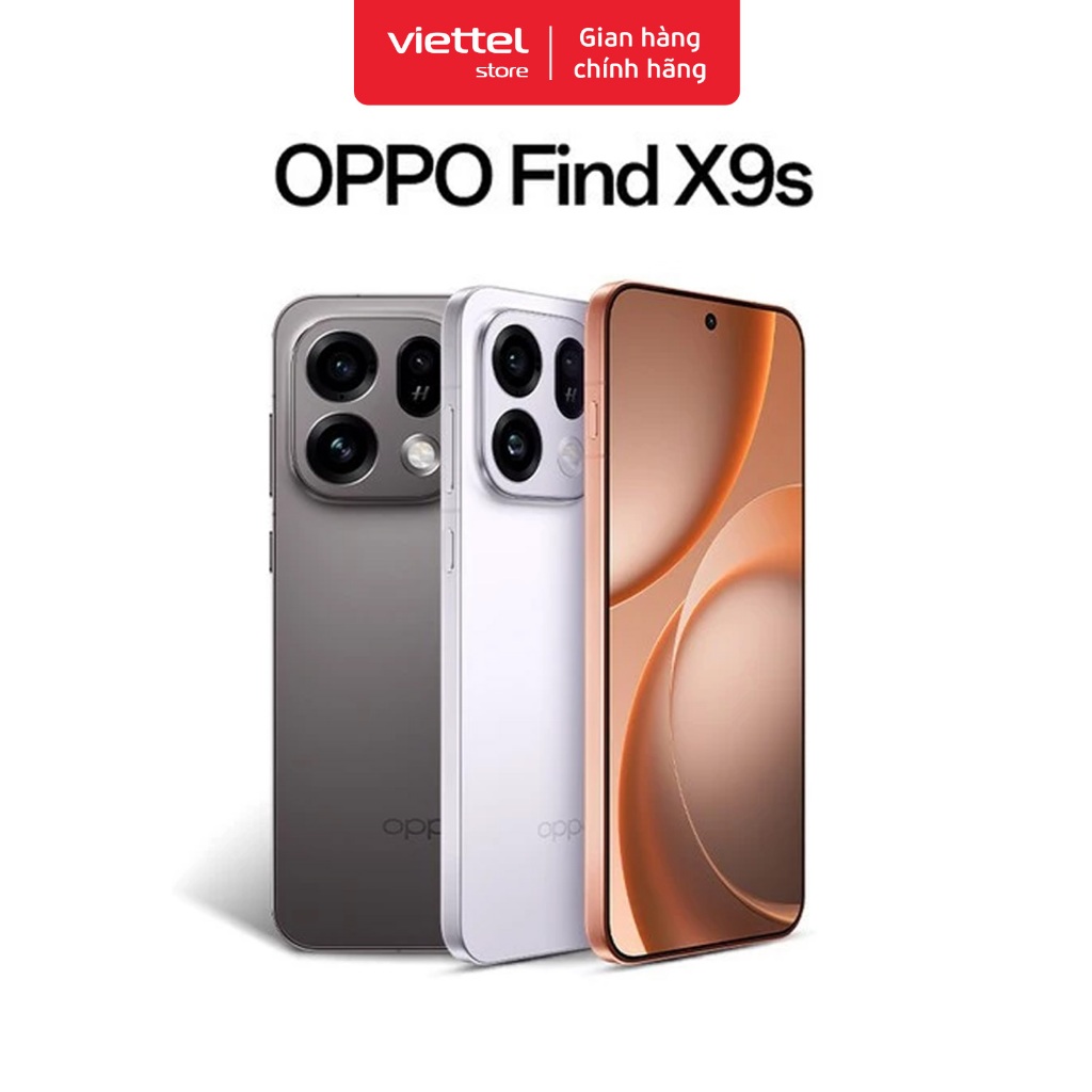 Điện thoại OPPO FIND X9s 12GB + 256GB | Pin Lớn 7025 mAh | Màn hình 6.59" | Dimensity 9500s 5G 8nhân | BigBuy360 - bigbuy360.vn