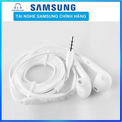Tai nghe Samsung - Lỗi 1 đổi 1 - jack 3.5mm phân phối chính hãng (Dùng được cho các dòng điện thoại khác)