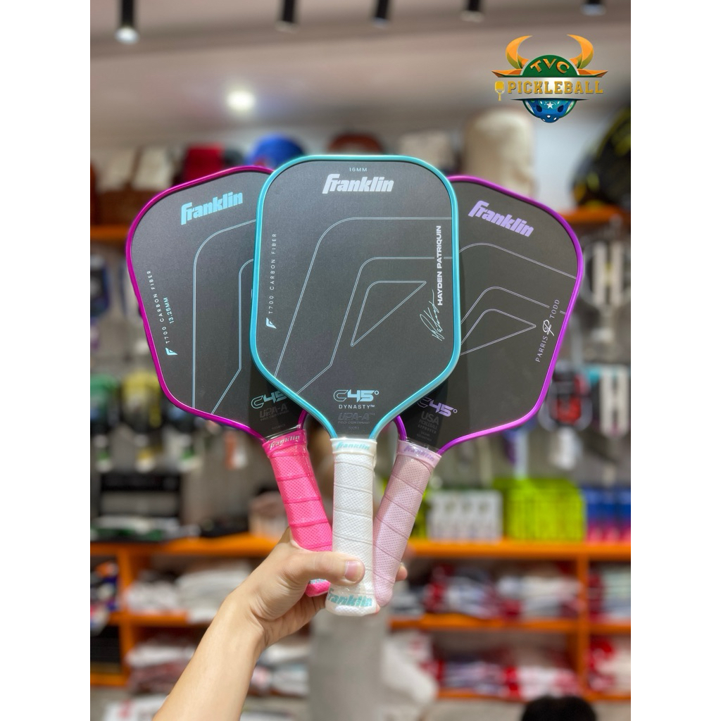 [ FANKLIN ] vợt pickleball Franklin C45 Pickleball Paddle (Parris Todd Edition) - tặng quấn cán dán 
