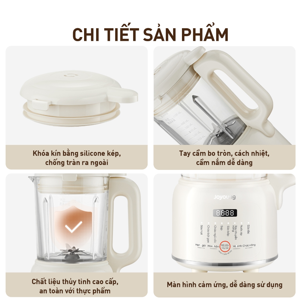 Máy nấu sữa hạt Joyoung JSM-135 | Dung tích 1.2L | Công suất 400W | BigBuy360 - bigbuy360.vn