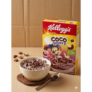 NGŨ CỐC SÔ CÔ LA ĂN SÁNG KELLOGG'S COCO POPS 190G