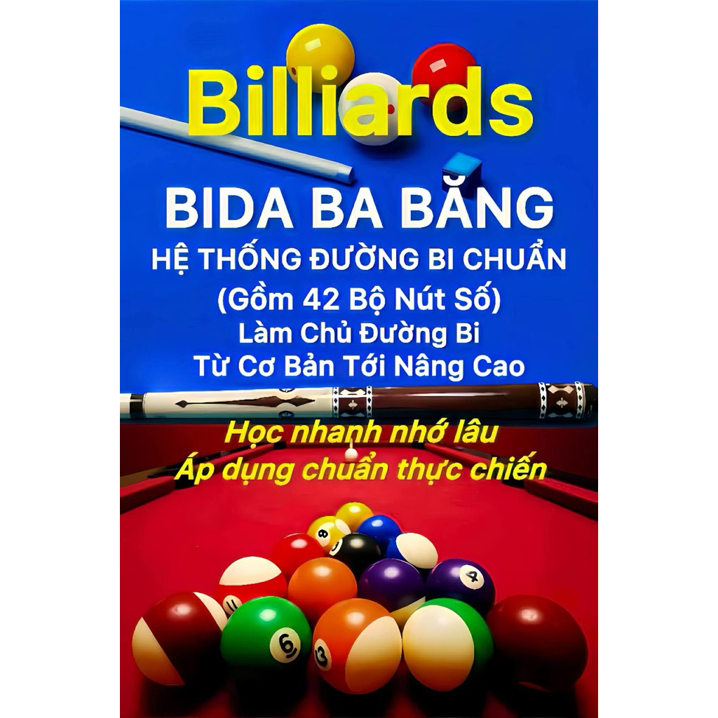Tuyệt Kĩ BiDa 3 Băng Màu Nâng Cao