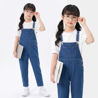 Quần Yếm Jean /Yếm Bò Cá Tính Cho Bé Gái ARDILLA , Chất Liệu Jean Mềm Mại, Co Giãn Chuẩn Phom Cho Bé Từ 6-15 Tuổi KC9205