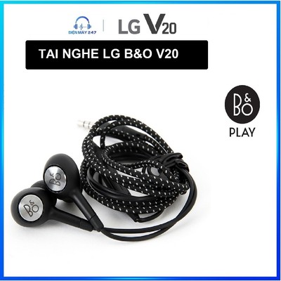 Tai nghe LG B&O dùng cho V20,V30 , V40 - Âm thanh chân thật , nghe nhạc đỉnh cao
