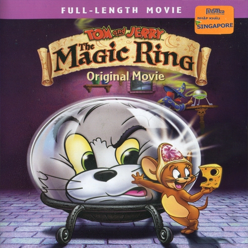 DVD PHIM TRUYỆN HOẠT HÌNH THIẾU NHI  NHẬP KHẨU: TOM & JERRY AND THE MAGIC RING- CHIẾC NHẪN MA THUẬT