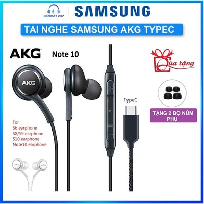 Tai nghe Samsung AKG Note 10 - Lỗi 1 đổi 1 - Hàng Chính Hãng
