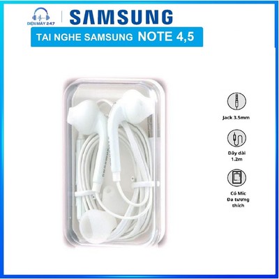 Tai Nghe Samsung Galaxy Note 5 - Chính Hãng (Tặng núm cao su)