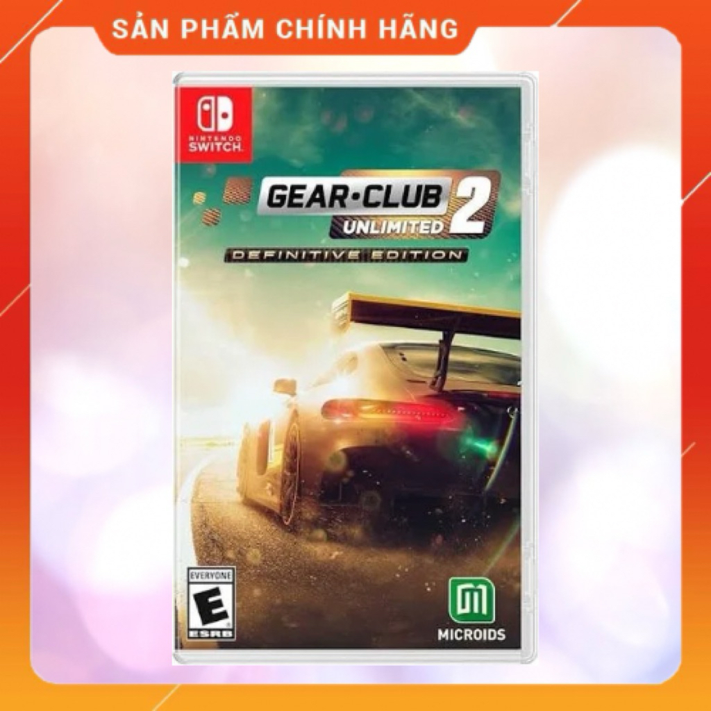 Băng game Nintendo Switch đua xe Gear Club Unlimited 2 Definitive Edition Nintendo Switch US Full Bo