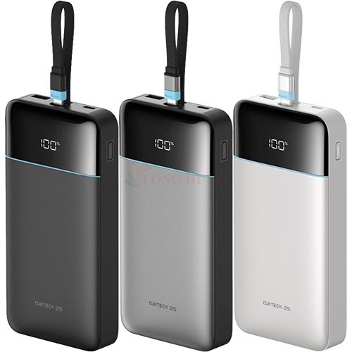 Sạc dự phòng Cuktech 25 SE Power Bank Bank 25000mAh 120W LPB252N - Hàng chính hãng | BigBuy360 - bigbuy360.vn